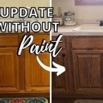 How To Stain Oak Cabinets Without Sanding Home Cabinets